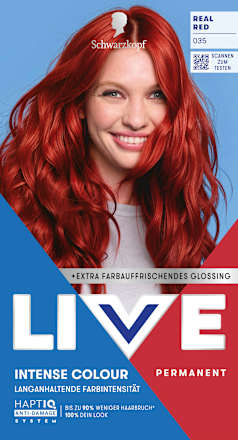 Haarfarbe 035 Real Red, 1 St