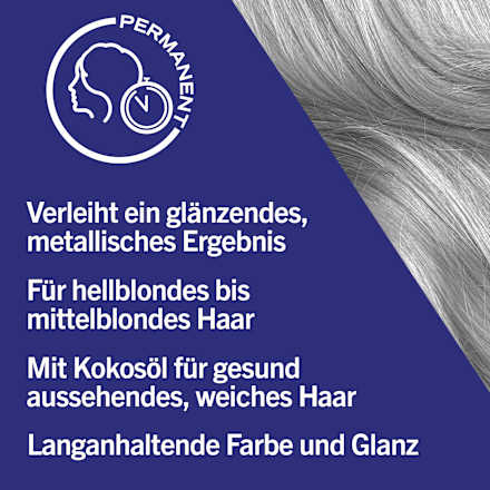 Haarfarbe Urban Metallics, U71 Metallic Silver, 1 St Schwarzkopf LIVE