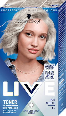 Haartoner T1 Ice White, 1 St Schwarzkopf LIVE