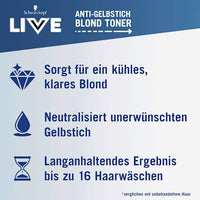Haartoner T1 Ice White, 1 St Schwarzkopf LIVE