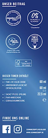 Haartoner T1 Ice White, 1 St Schwarzkopf LIVE