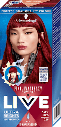 Intensivtönung 026 Dark Red, 1 St Schwarzkopf LIVE