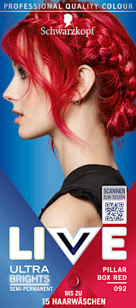 Intensivtönung 092 Pillar Box Red, 1 St Schwarzkopf LIVE