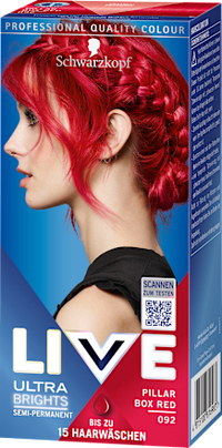 Intensivtönung 092 Pillar Box Red, 1 St Schwarzkopf LIVE
