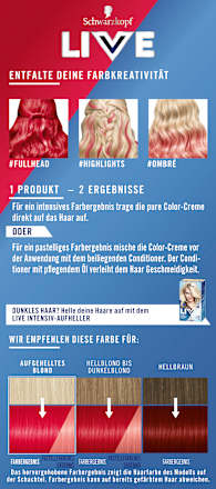 Intensivtönung 092 Pillar Box Red, 1 St Schwarzkopf LIVE