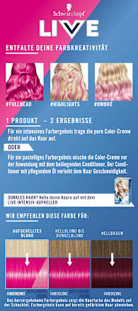 Intensivtönung 093 Shocking Pink, 1 St Schwarzkopf LIVE