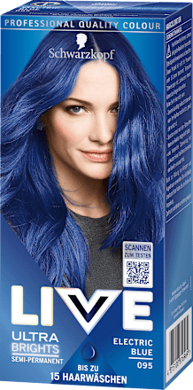 Intensivtönung 095 Electric Blue, 1 St Schwarzkopf LIVE