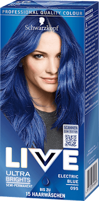 Intensivtönung 095 Electric Blue, 1 St Schwarzkopf LIVE