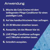 Intensivtönung 095 Electric Blue, 1 St Schwarzkopf LIVE