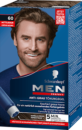 Intensieve tint anti-grijs gel 60 middenbruin, 1 stuk
