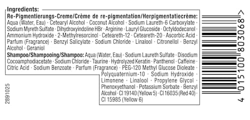 Haarkleur Heren Donker, 1 st