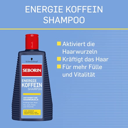 Shampoo Energie Koffein, 250 ml