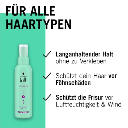 Föhn-Spray VOLUMEN Halt 3, 150 ml