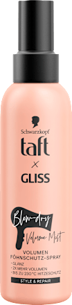 Föhnspray taft x Gliss Blow Dry Volume Mist, 150 ml