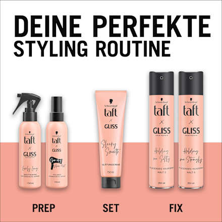 Föhnspray taft x Gliss Blow Dry Volume Mist, 150 ml
