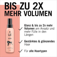 Föhnspray taft x Gliss Blow Dry Volume Mist, 150 ml