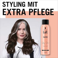 Glansspray taft x Gliss Silky Shine, 150 ml