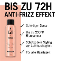 Glanz-Spray taft x Gliss Silky Shine, 150 ml