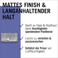 Haargel MATTE WAS Hold 5, 75 ml