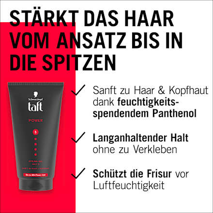 Haargel POWER Hold 5, 150 ml