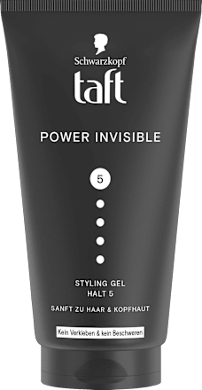Haargel POWER INVISIBLE Halt 5, 150 ml Schwarzkopf taft