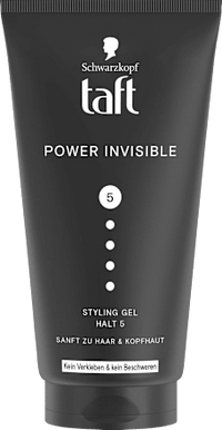 Haargel POWER INVISIBLE Halt 5, 150 ml Schwarzkopf taft