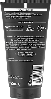 Haargel POWER INVISIBLE Halt 5, 150 ml Schwarzkopf taft