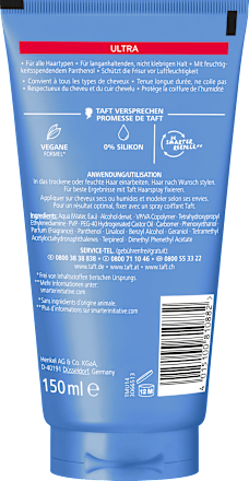 Haargel ULTRA Halt 4, 150 ml