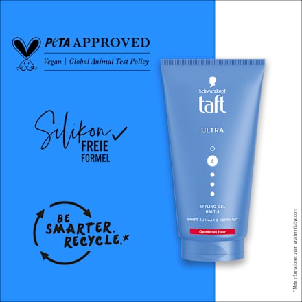 Haargel ULTRA Hold 4, 150 ml