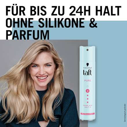 Haarlak PURE, zonder siliconen &amp; parfum, 250 ml