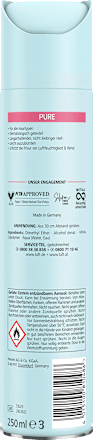 Haarlak PURE, zonder siliconen &amp; parfum, 250 ml