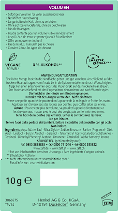 Haarpuder VOLUMEN, 10 g
