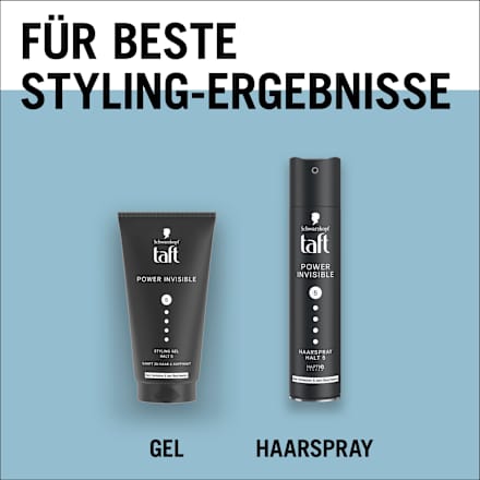 Haarspray POWER INVISIBLE Halt 5, 250 ml