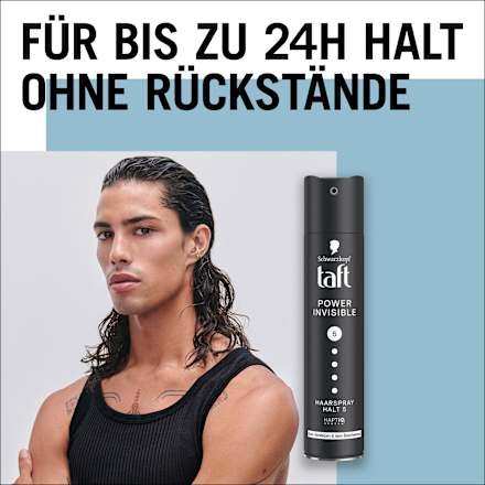 Haarspray POWER INVISIBLE Halt 5, 250 ml