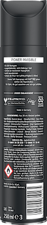 Haarlak POWER INVISIBLE Hold 5, 250 ml