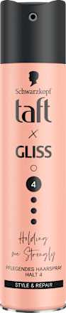 Haarlak taft x Gliss Holding me Strongly, 250 ml