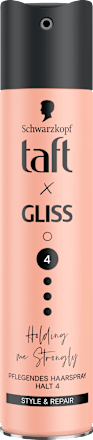 Haarspray taft x Gliss Holding me Strongly, 250 ml