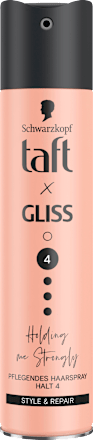 Haarlak taft x Gliss Holding me Strongly, 250 ml