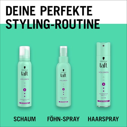 Haarspray VOLUMEN Halt 3, Reisegröße, 75 ml
