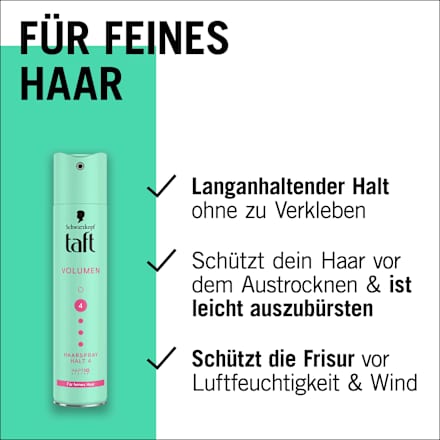 Haarlak VOLUME Hold 4, 250 ml