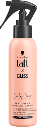 Hitzeschutzspray taft x Gliss Lovely Long, 150 ml