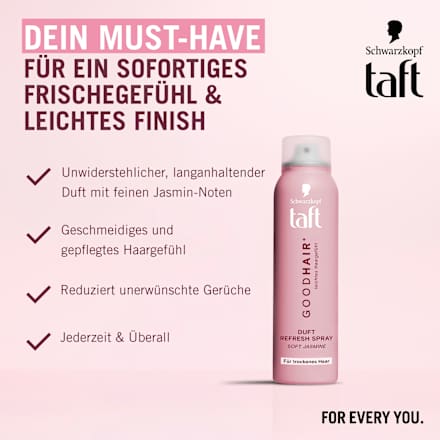 Refresh Spray Good Hair Soft Jasmine, 150 ml