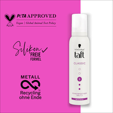 Klassieke Hold &amp; Protect Mousse, 150 ml