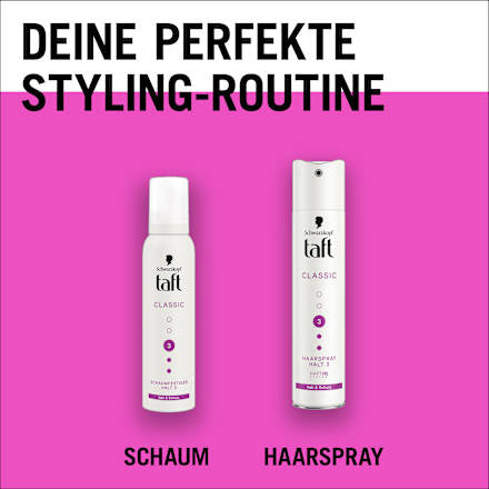 Schaumfestiger Classic, Halt & Schutz, 150 ml