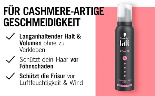 Power Mousse, Kasjmierachtige gladheid, 150 ml