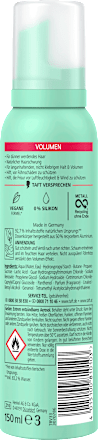 Volumemousse voor dunner wordend haar, 150 ml