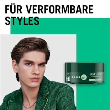 Stylingpasta voor vormbare stijlen, 75 ml