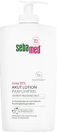 Akut Lotion parfümfrei Urea 10% Spender, 400 ml