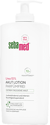 Akut Lotion parfümfrei Urea 10% Spender, 400 ml
