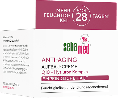 Anti Aging Gesichtscreme Q10 Aufbau, 50 ml